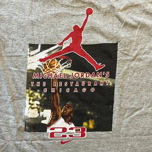 Vintage 90s nike Michael Jordan the kitchen double sided graphic Tshirt - Picture 5 of 5